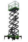 7,5 метра руководства нажимая чернь Ссиссор платформа 500Кг С-подъема подъема в зеленом цвете
