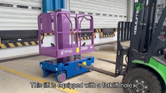 MD390-2 Полностью электрический самоходный вертикальный подъемник без масла