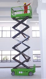 Working Height Max 12m Electric Self Propelled Vertical Lift Platform of 320kg Loading Capacity