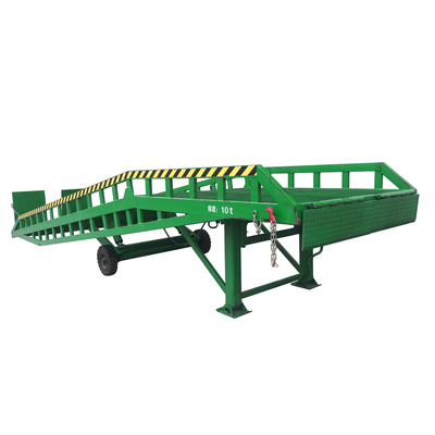 Manual /Electrical Mobile Dock Ramp 1.8 Meters Working Height 8000Kg Loading Capacity for Work Shop