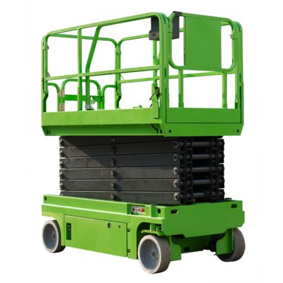 10m Hydraulic Lift Platform Electric Self Propelled Scissor Lift with Extension Platform 450Kg Loading