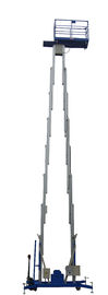 Extension Platform Double Mast Mobile Aerial Work Platform 10m Lifting Height