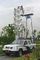 9m 200Kg Aluminum Dual Mast Aerial Work Platform , Truck - Mounted Type
